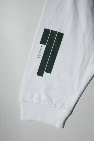 画像4: UNTRACE        L/S GRAPHIC TEE・WHITE