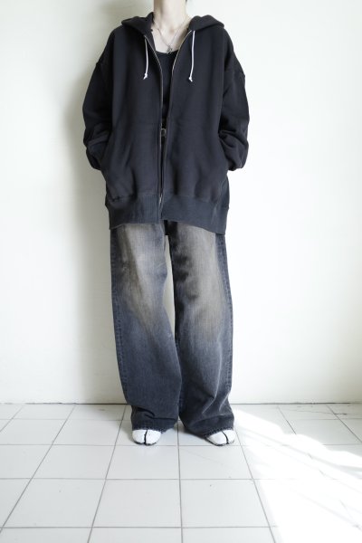 画像12: UNTRACE        ZIP HOODIE・BLACK