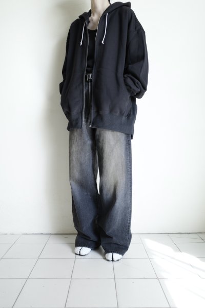 画像9: UNTRACE        ZIP HOODIE・BLACK