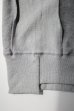 画像2: UNTRACE        ZIP HOODIE・HEATHER GRAY (2)