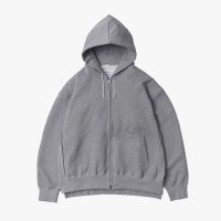 UNTRACE        ZIP HOODIE・HEATHER GRAY