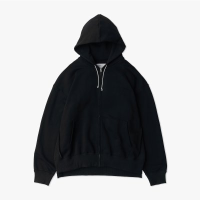 画像1: UNTRACE        ZIP HOODIE・BLACK