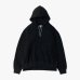 画像1: UNTRACE        ZIP HOODIE・BLACK (1)