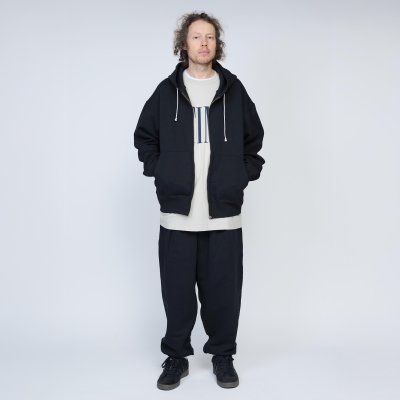 画像16: UNTRACE        ZIP HOODIE・BLACK