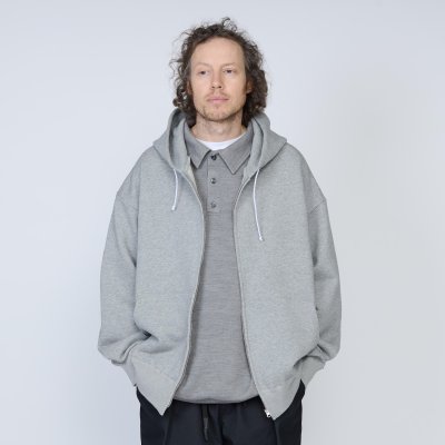 画像18: UNTRACE        ZIP HOODIE・HEATHER GRAY