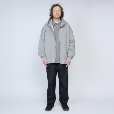 画像13: UNTRACE        ZIP HOODIE・HEATHER GRAY