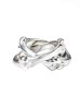 画像1: TAKAHIROMIYASHITATheSoloist.       bone shaped dual ring. (1)