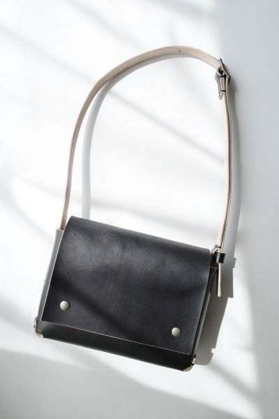 画像1: ebagos  エバゴス　　 NICE ショルダーバッグ・ブラック