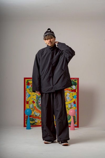画像1: TENHALF       THE GAME OF LIFE JACKET・BLACK
