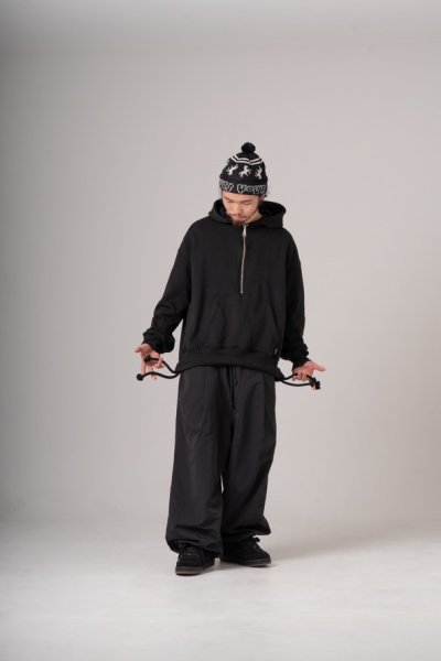 画像1: TENHALF       THE GAME OF LIFE PANTS・BLACK