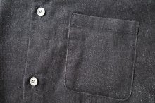 他の写真2: fluss       shawl collar shirt  with peplum・navy glitter