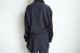 画像9: fluss       shawl collar shirt  with peplum・navy glitter