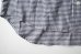 画像5: FOLL       cotton cashmere gingham check daily shirts・blue