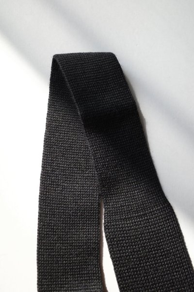 画像3: FOLL       wool wardrobe knit tie・black