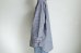 画像10: FOLL       cotton cashmere gingham check daily shirts・blue