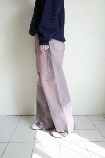 画像9: FOLL       natural dye wardrobe jeans・red
