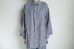 画像9: FOLL       cotton cashmere gingham check daily shirts・blue