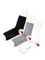 TAKAHIROMIYASHITATheSoloist.       3-pack socks "monkey"