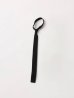 画像1: FOLL       wool wardrobe knit tie・black (1)