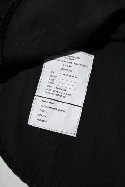 画像10: TAKAHIROMIYASHITATheSoloist.       b.d.u shirt.・black