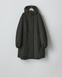 ssstein       OVERSIZED PADDED HOODED COAT・BLACK