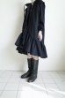 画像18: naokitomizuka      Quilting ruffled gilet ・black
