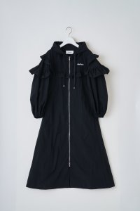 naokitomizuka      wild things nylon dress・black