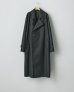 画像1: ssstein       OVERSIZED DOUBLE BREASTED COAT・BLACK (1)