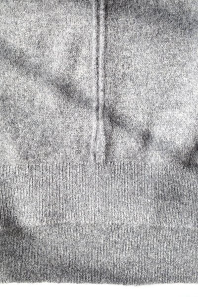 画像2: ssstein         WOOL ALPACA KNIT LOOSE TURTLE NECK PO・CHARCOAL