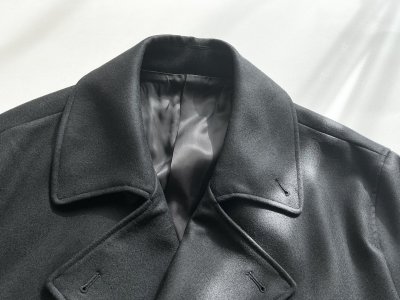 画像6: ssstein       OVERSIZED DOUBLE BREASTED COAT・BLACK