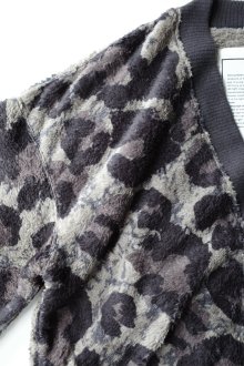 他の写真3: beauty・beast       Large Leopard Fleece Cardigan・dark leopard