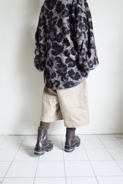 画像16: beauty・beast       Large Leopard Fleece Cardigan・dark leopard