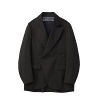 beauty・beast       Double-breasted unconscious jacket ・black