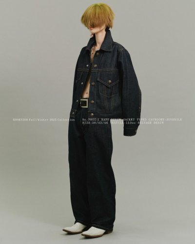 画像3: KOOKY ZOO       クーキーズー JUVENILE DENIM JACKET TYPE3