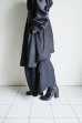 画像9: beauty・beast       8Q Layered Super Wide Sarrouel・black (9)