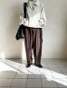 画像21: UNDERCOVER       UC2E1511 Pants・DARK BROWN (21)