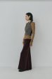 画像4: Mediam       Mole Knit Maxi Skirt・Burgundy