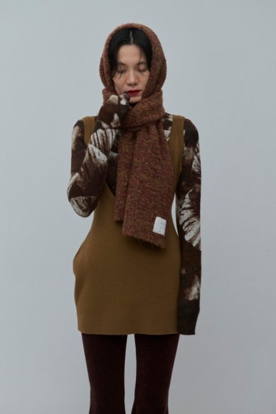 画像8: Mediam       Photo Knit Pullover・B