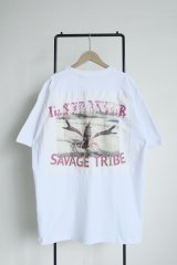 tokio       savage tribe Tshirts・white