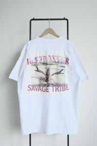 tokio       savage tribe Tshirts・white