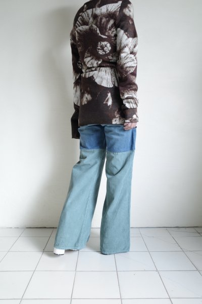 画像21: Mediam       Photo Knit Pullover・B