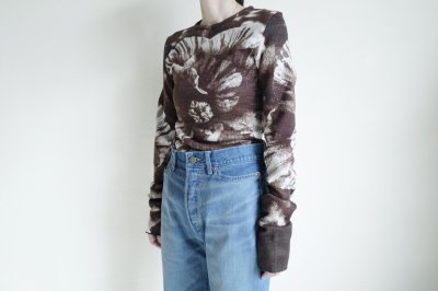 画像23: Mediam       Photo Knit Pullover・B
