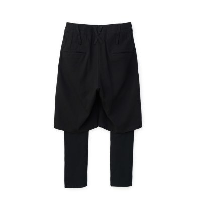 画像2: beauty・beast       6Q Layered Sarrouel・black