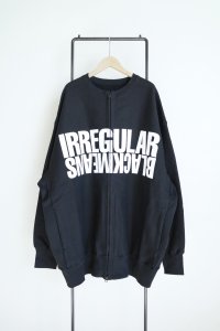 blackmeans irregular       ビッグスウェットブルゾン