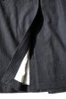 画像13: FOLL       washed wool bal collar coat・dark navy