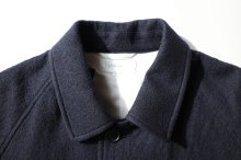 他の写真1: FOLL       washed wool bal collar coat・dark navy