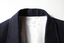 他の写真1: FOLL       washed wool hand sewing jacket・dark navy