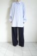 画像12: FOLL       cotton broad everyday shirt・stripe