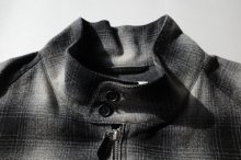 他の写真1: FOLL       wool check harington jacket・black check
