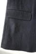 画像5: FOLL       washed wool hand sewing jacket・dark navy